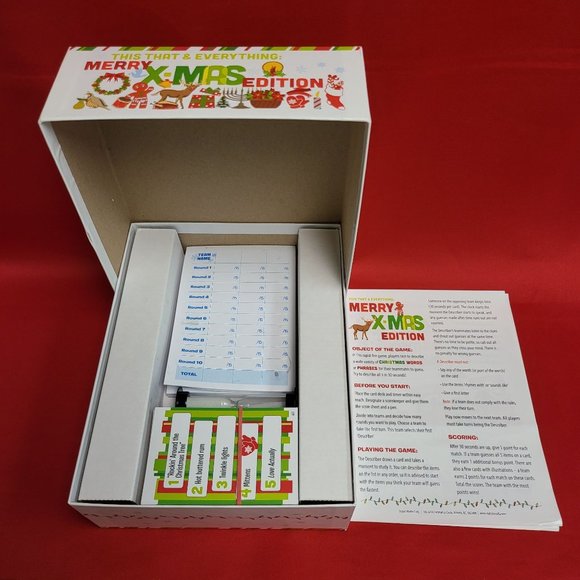 This That and Everything Party Game Merry Christmas Edition - Picture 3 of 11